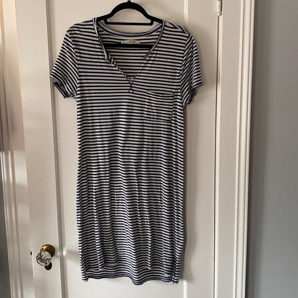 Abercrombie Striped T-shirt Dress